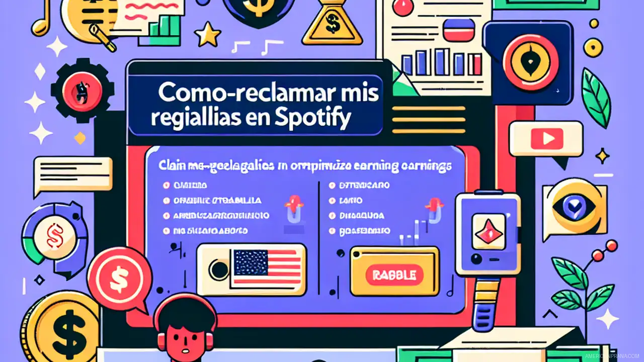 ¿Cómo reclamar tus regalías en Spotify?