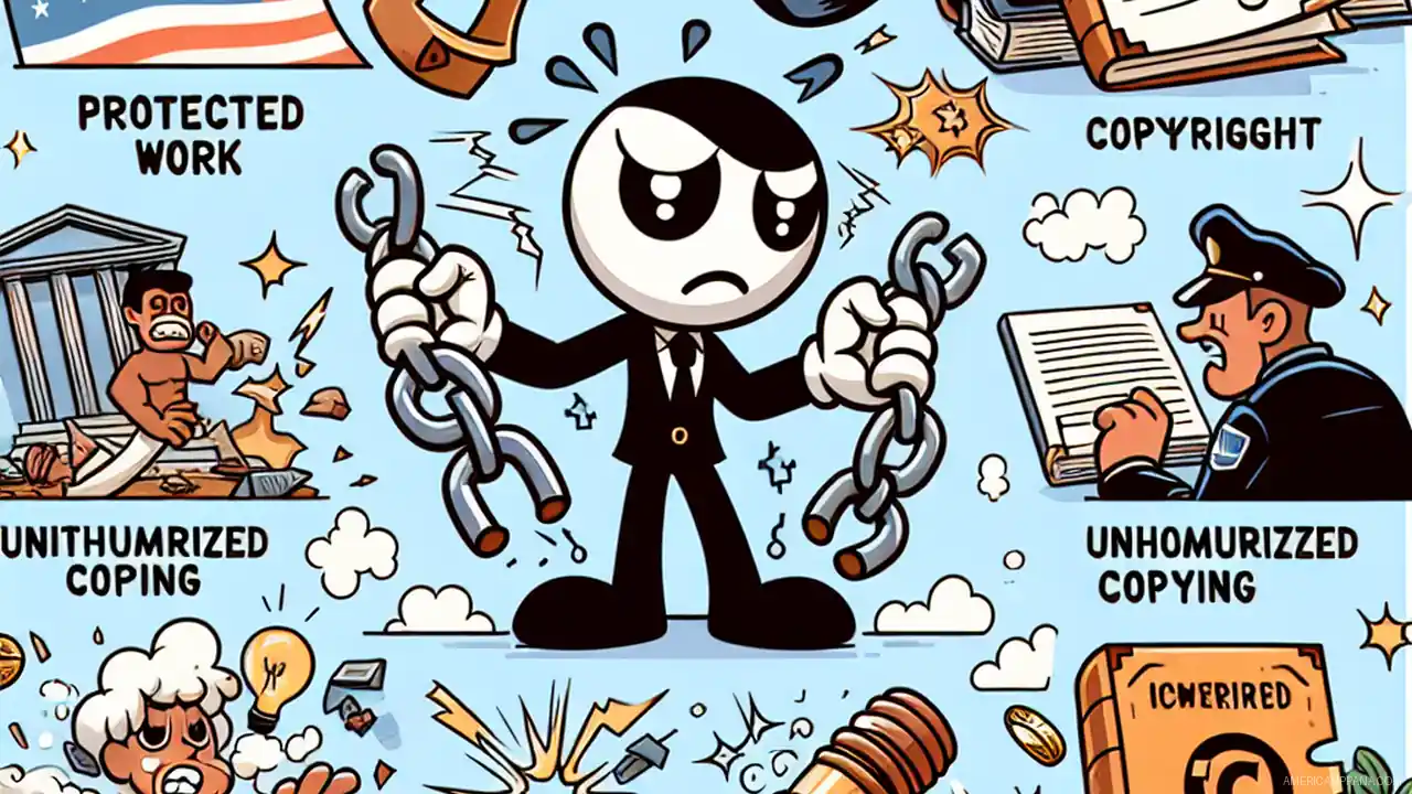 ¿Cuáles son los  elementos para establecer si hubo infracción de Copyright?