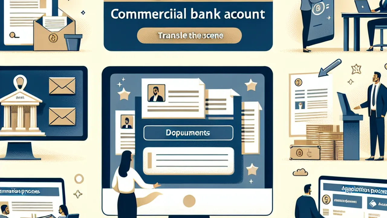 ¿Qué necesito para abrir una cuenta bancaria comercial?